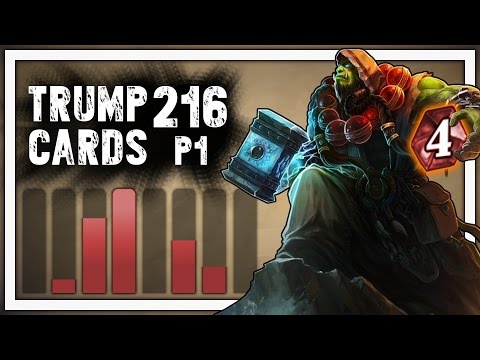 Hearthstone: Trump Cards - 216 - Part 1: No 4 Drop Arena (Shaman Arena)
