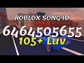 105+ Luv Roblox Song IDs/Codes