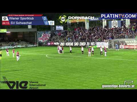 05.05.17 Wiener Sportklub - SV Schwechat - Highlight  (1. Halbzeit / 44:21) am 05.05.2017 20:18