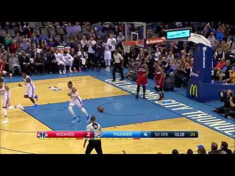 Russell Westbrook 35 Points - Highlights - Wizards vs Thunder - Nov 30, 2016 - 2016-17 NBA Season