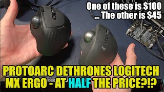 ProtoArc EM01NL Ergonomic Trackball - An MX Ergo at HALF the Price!