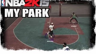 NBA 2K15 My Park -TEAMING WITH ALFA! -  NBA 2K15 My Park 2 on 2 Gameplay