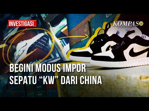 Jejak Peredaran Sepatu Sneakers “KW”, dari Proses Impor Hingga ke Etalase Toko