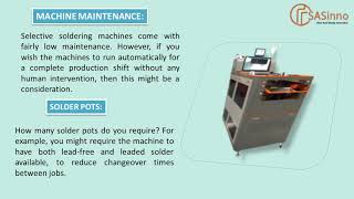 9 Tips to Consider when Buying Selective Soldering Machine China