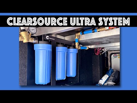 ClearSource RV Ultra Water Filter System - Onboard Installation