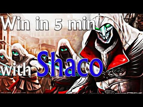 How to win in 5min w/ Shaco - Diamond Ranked