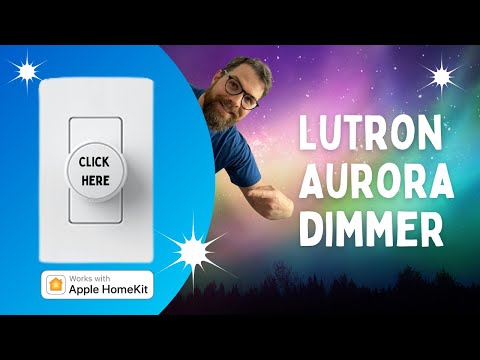 LUTRON AURORA DIMMER SWITCH - Smart switch for Philips hue & Homekit