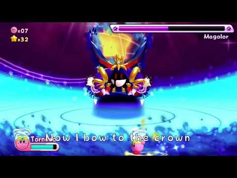 Crowned with lyrics from Kirby return to dreamland