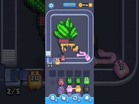 Pixel Flow Level 2358 Walkthrough