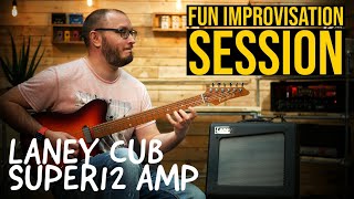 Video thumbnail for FUN IMPROVISATION SESSION AT LANEY HQ | Laney Cub Super12 Combo Amp | TOM QUAYLE by Tom Quayle