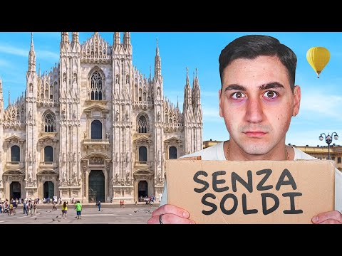 Devo sopravvivere senza soldi a Milano (challenge)