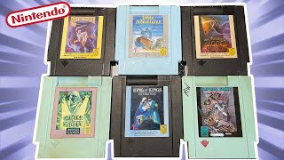 Nintendo NES Religious & Blue Carts - with game play