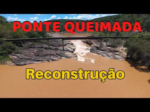 RECONSTRUÇÃO DA PONTE QUEIMADA  em Marliéria e Pingo D´água MG - Situação em 14/12/25 – KaiZerHobbY
