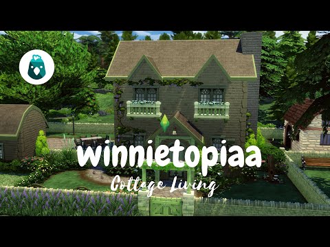 Nettle Cottage 🐔 || The Sims 4 Speed Build || NO CC || Cottage Living