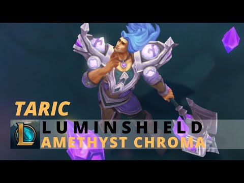 Luminshield Taric Amethyst Chroma - League Of Legends