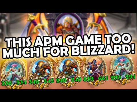 GAME BREAKING APM Game! | Hearthstone Battlegrounds