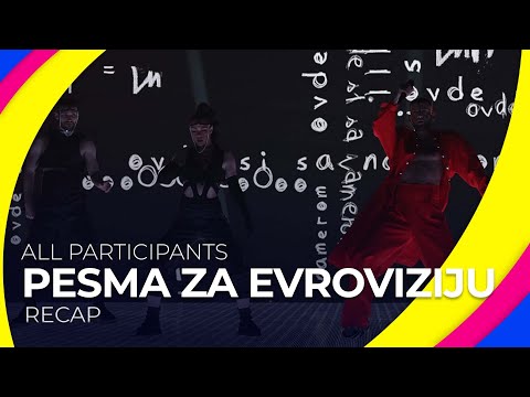 Pesma za Evroviziju 2023 (Serbia) | All Participants | RECAP