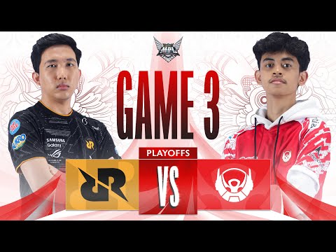 RRQ VS BIGETRON ALPHA | PLAYOFFS DAY 3 - MATCH 1 - GAME 3 #MPLIDS12