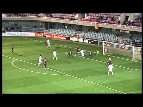 Resumen de FC Barcelona B (4-2) Xerez CD - HD