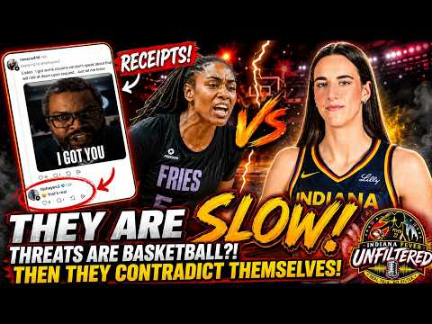 The SLOWS CLAIM Tiffany Hayes THREATS on Caitlin Clark are BASKETBALL, then CONTRADICT Themselves!