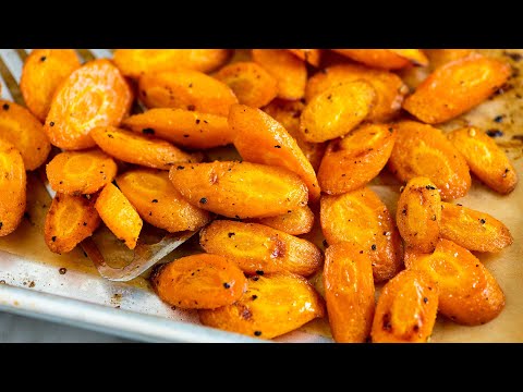 Easy Roasted Carrots Recipe