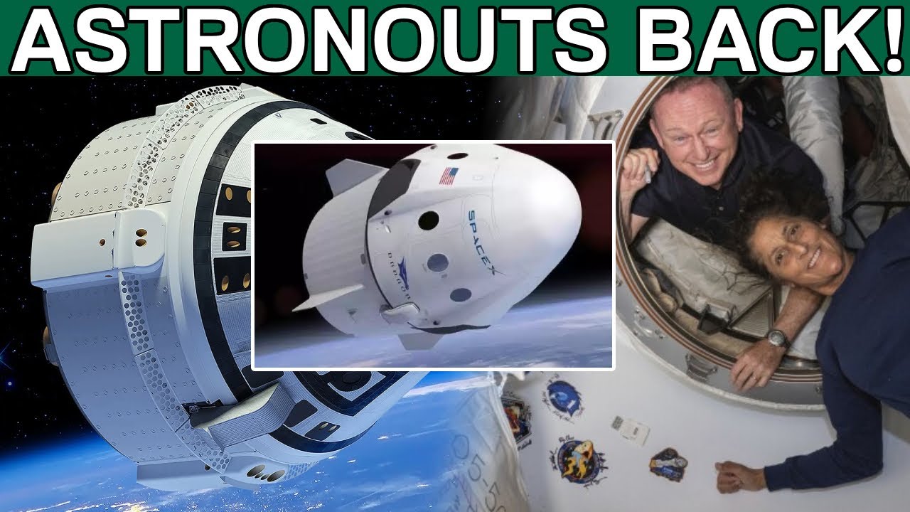 Starliner Astronouts Are Finally Getting Back With SpaceX's Dragon