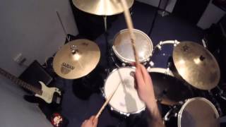 Foals - Snake Oil (drum cover) GoPro