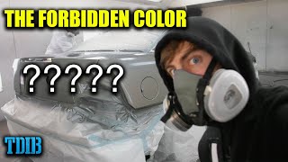 Painting The RAREST Ford Color in The World! (The &quot;Forbidden&quot; Production Color)