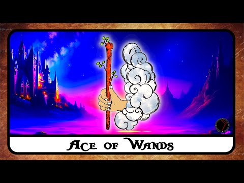 ACE OF WANDS Tarot Card Explained ☆ Reading, Reversed, Secrets, History ☆