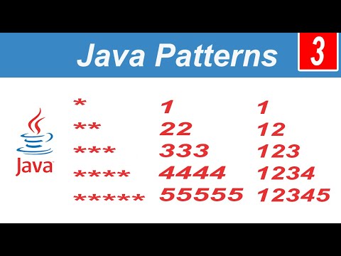 Right Triangle Number Pattern Using Java