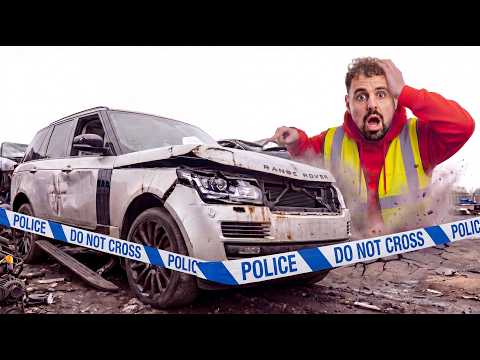BUYING A WRECKED RANGE ROVER FROM A POLICE SALVAGE AUCTION!