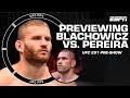 Previewing Jan Blachowicz vs. Alex Pereira | UFC 291 Pre-Show