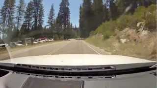 preview picture of video 'Highway 168 - Driving down from Huntington in the summer'