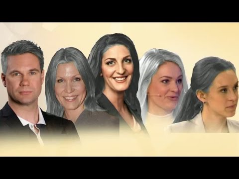 Så här ser programledarna ut med grått hår - Nyhetsmorgon (TV4)