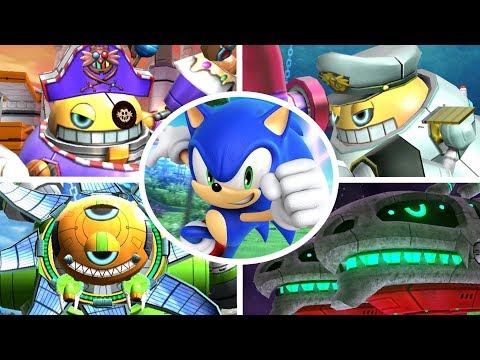 Sonic Colors - All Bosses + Cutscenes (No Damage)