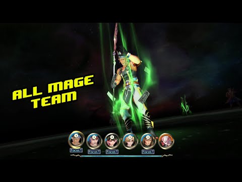 Saga Scarlet Grace Ambitions - All Mage Team vs Final Boss [HD]