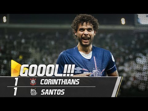 Corinthians 1 x 1 Santos | GOL | Brasileirão (06/06/18)