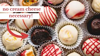 3-ingredient easy & impressive OREO TRUFFLES