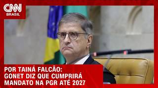 Vídeo: Paulo Gonet rejeita a possibilidade de antecipar saída da PGR | BASTIDORES CNN