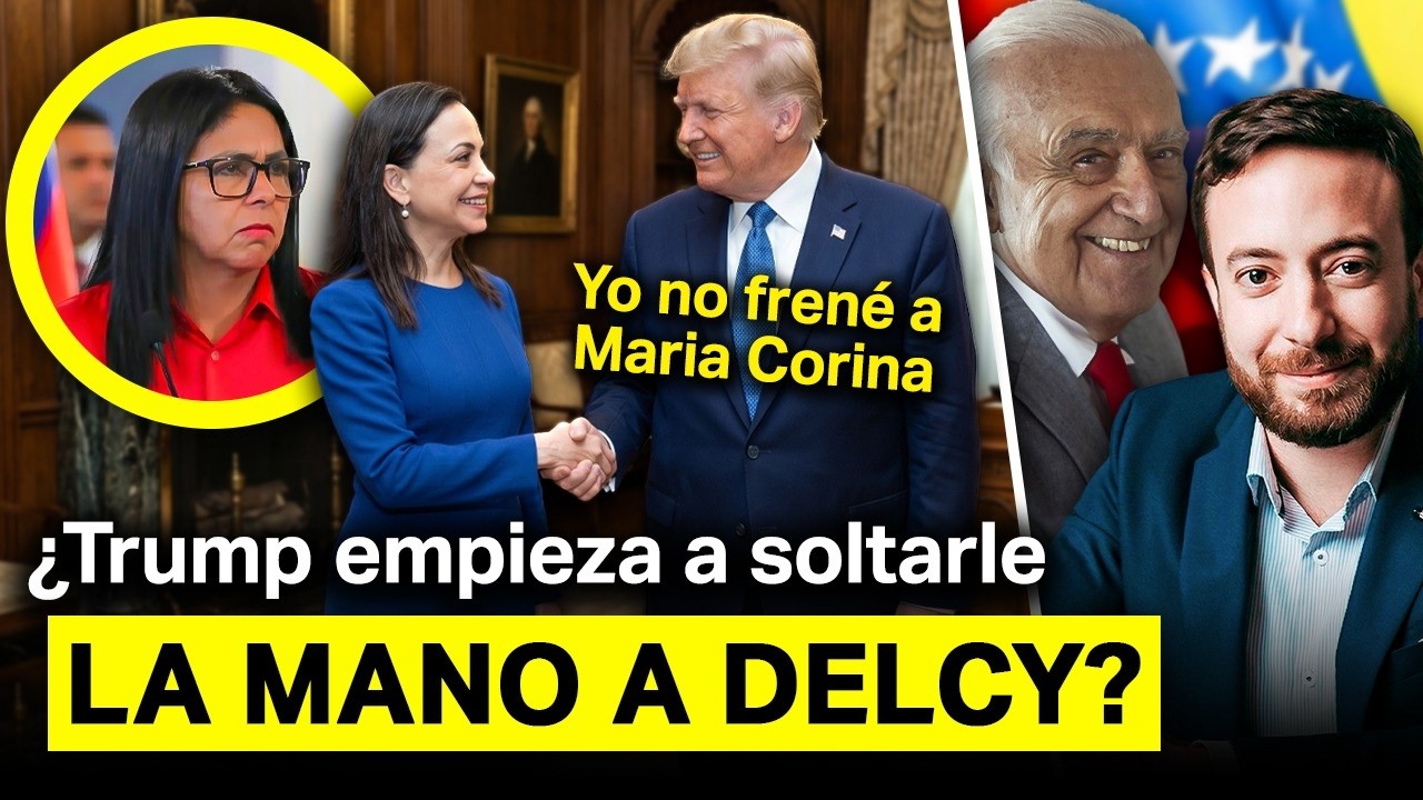 🚨 Trump se acerca a María Corina Machado ¿Tiembla Delcy Rodríguez? | Agustín Laje y Carlos Ruckauf