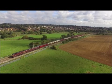 Trains From The Air 2016   Top Ten Drone Movies