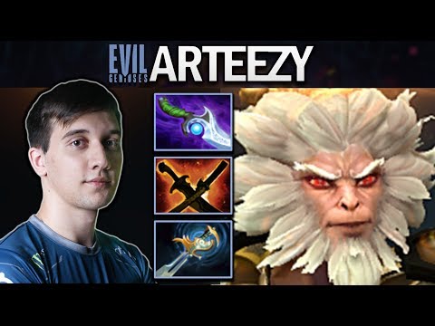 EG.ARTEEZY MONKEY KING MIDLANE - DOTA 2 7.23F GAMEPLAY