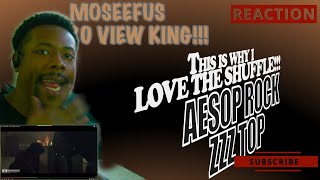 This is why i LOVE the shuffle!!!  AESOP ROCK - ZZZ TOP (REACTION)