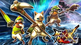 今日は「ハンター」ではなく「ニャンター」を使ってみる（参加型）【MHXX】