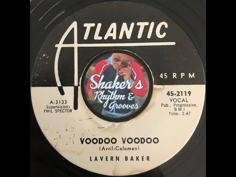 Lavern Baker "Voodoo Voodoo" from 1961 on ATLANTIC #45-2119