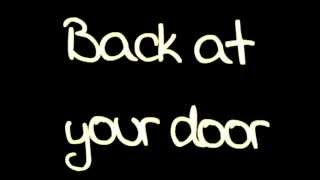 Maroon 5- Back At Your Door lyrics HD