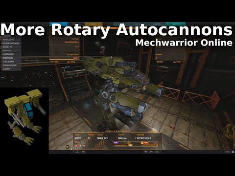 Rotary Autocannons!  How can I Lose??? - Mechwarrior Online