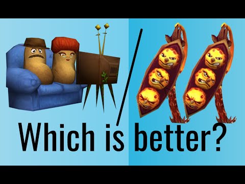 Evil Magma Peas v.s. Couch Potatoes - Which one is better?