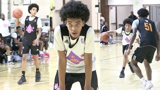 ISO HIM  Mikel Brown Jr. GOT IN HIS BAG!! | 2022 Adidas All American Camp Highlights