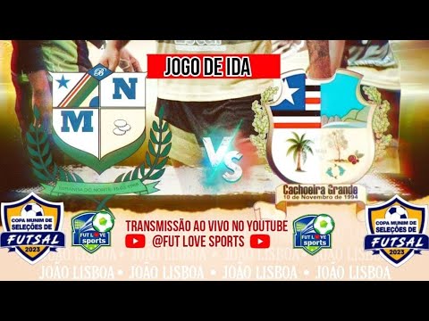 MIRANDA DO NORTE 1X1 CACHOEIRA GRANDE . COPA MUNIN DE SELEÇÕES FUTSAL